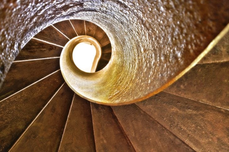 Fibonacci spiral